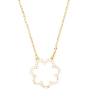kate spade scrunched scallop necklace